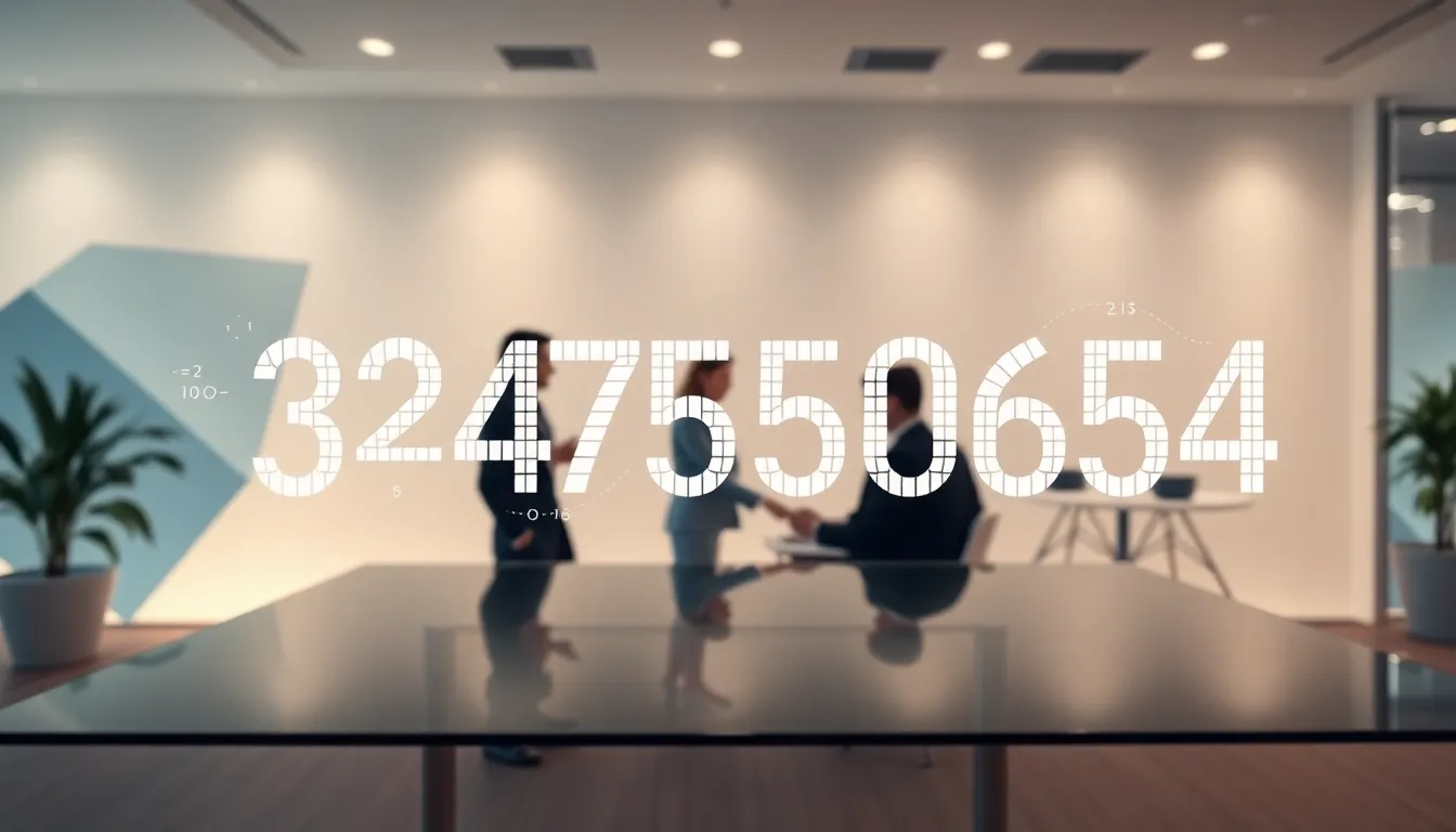 The number 3347520654 displayed in a modern digital style.